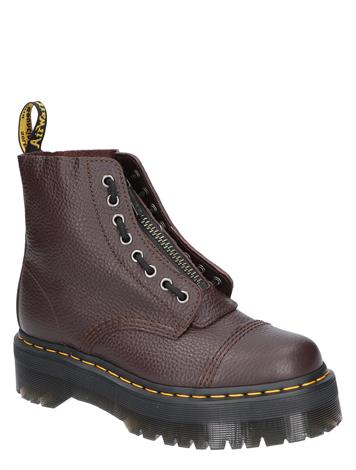 Dr Martens Sinclair Burgundy Milled Nappa