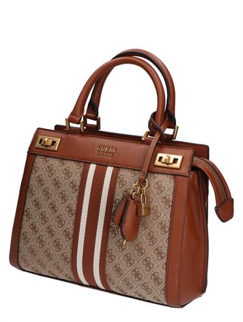 Guess Katey Luxury Satchell Cognac 