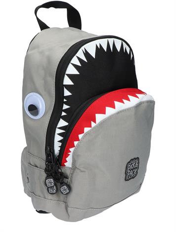 Pick en Pack Shark Shape Backpack M Grey 