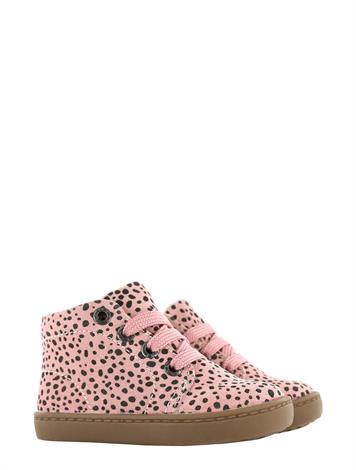 Shoesme FL21W001-P Pink Black Dots 